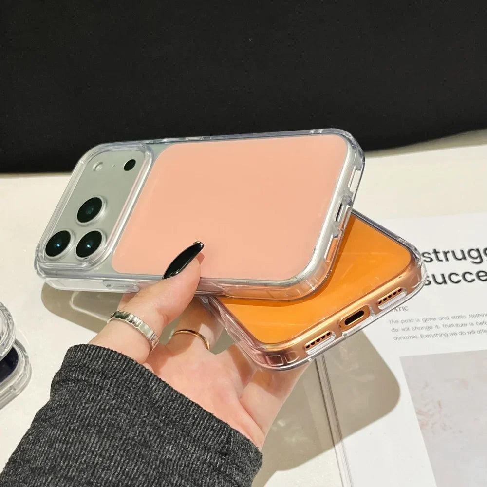 Transparent Edge Acrylic Armor Case