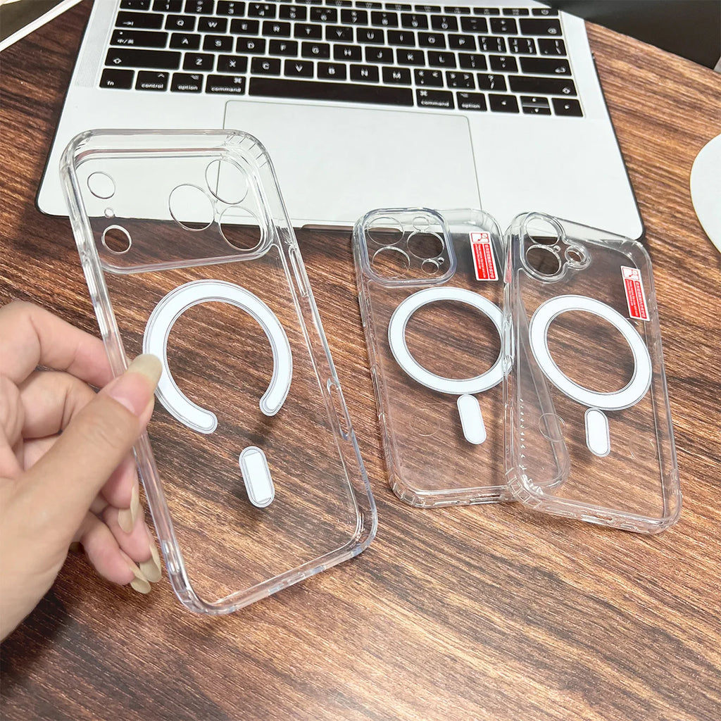 Crystal Clear Acrylic MagSafe Case