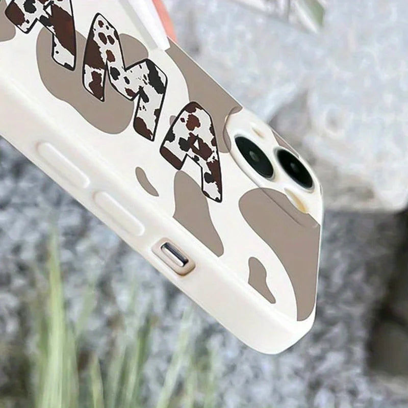 Mama Cow Print Soft Case