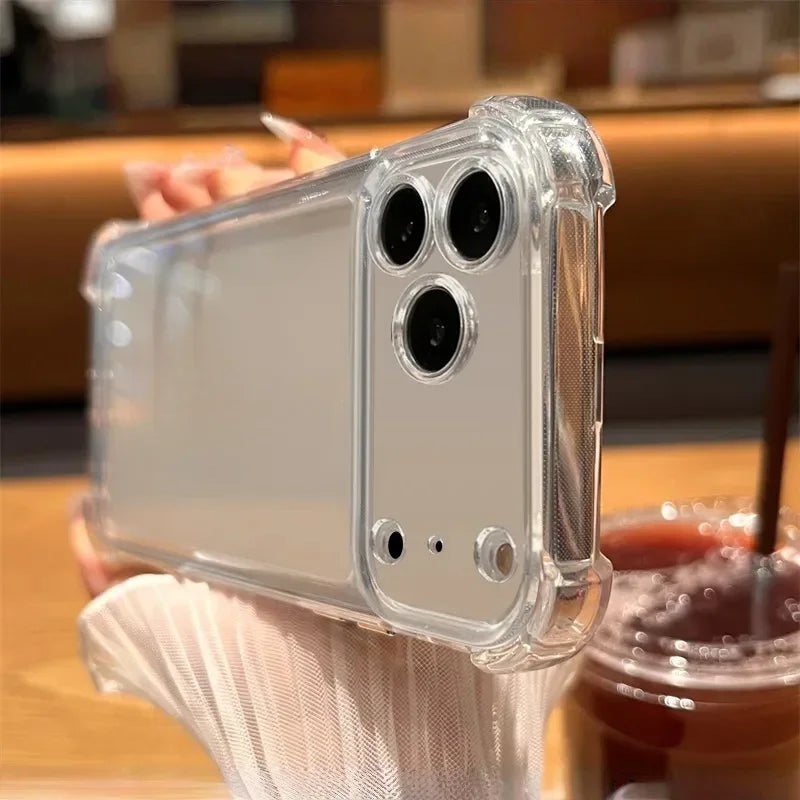 Shockproof Soft TPU Anti-Knock Case