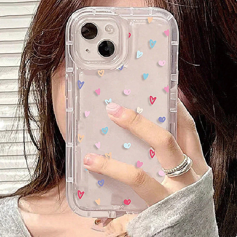 Colorful Broken Flowers Soft Case