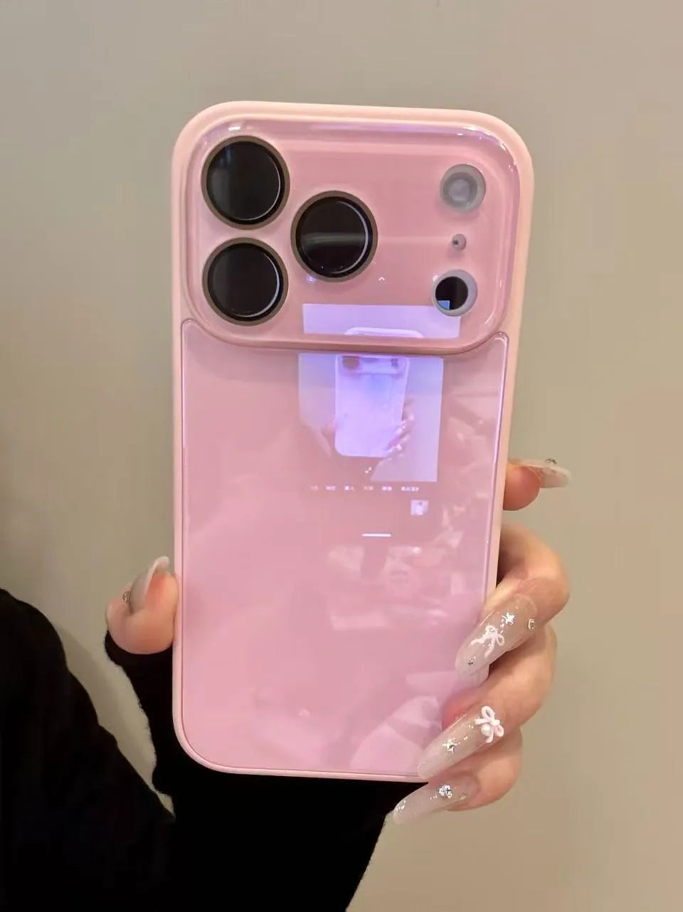 Candy Color Tempered Glass Case