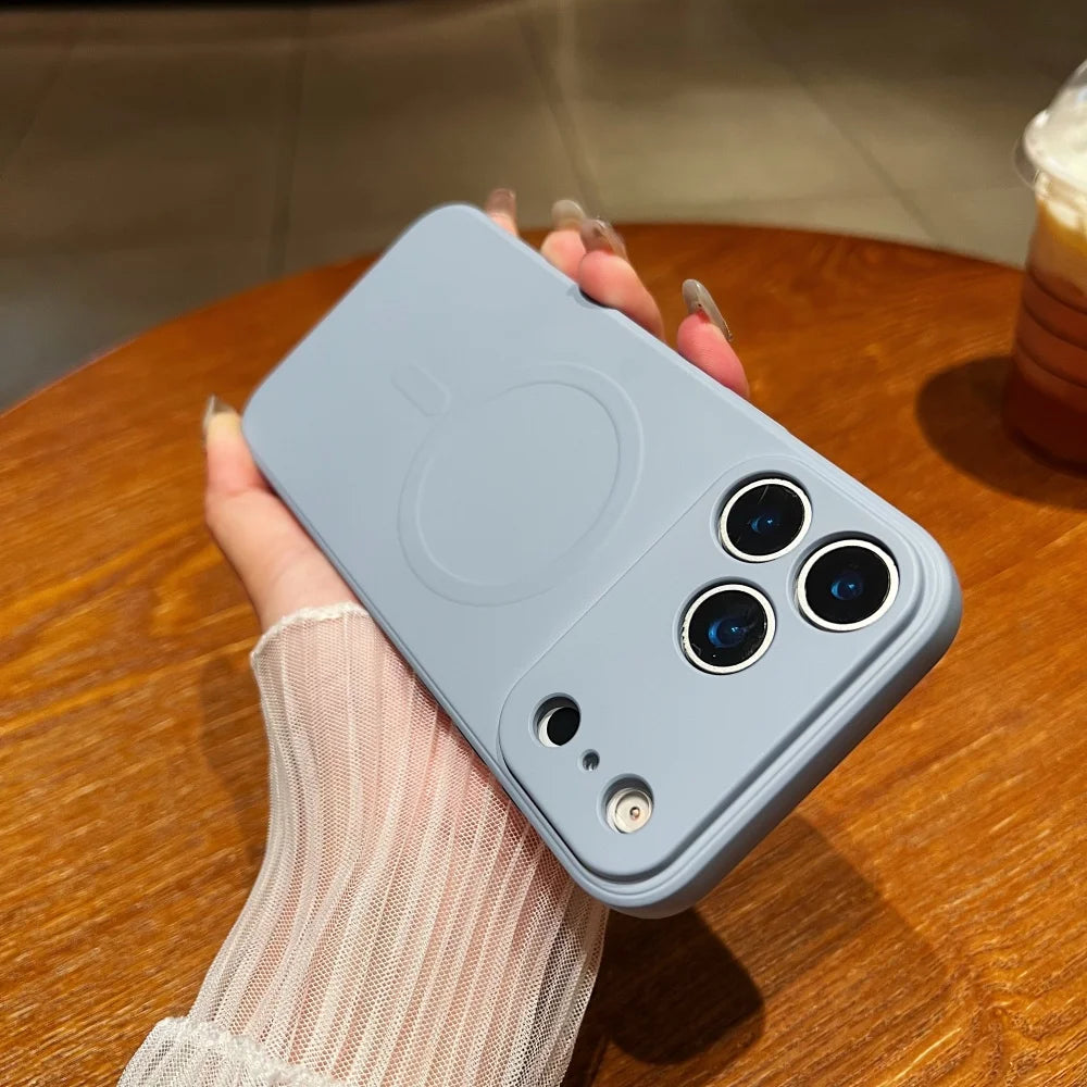 Soft Liquid Silicone MagSafe Case